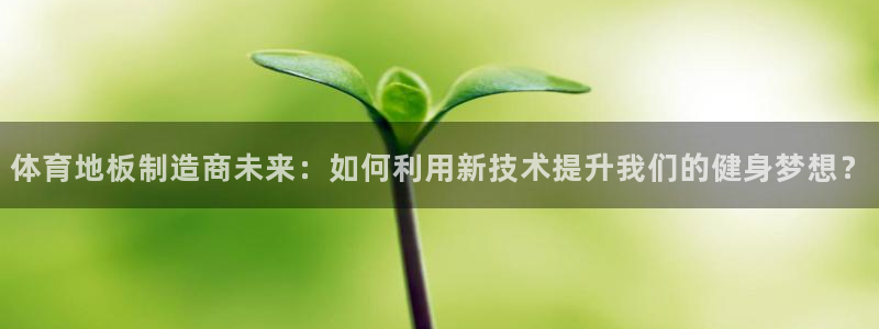 J9官方正版app集团官网首页网址:体育地板制造商未来:如何